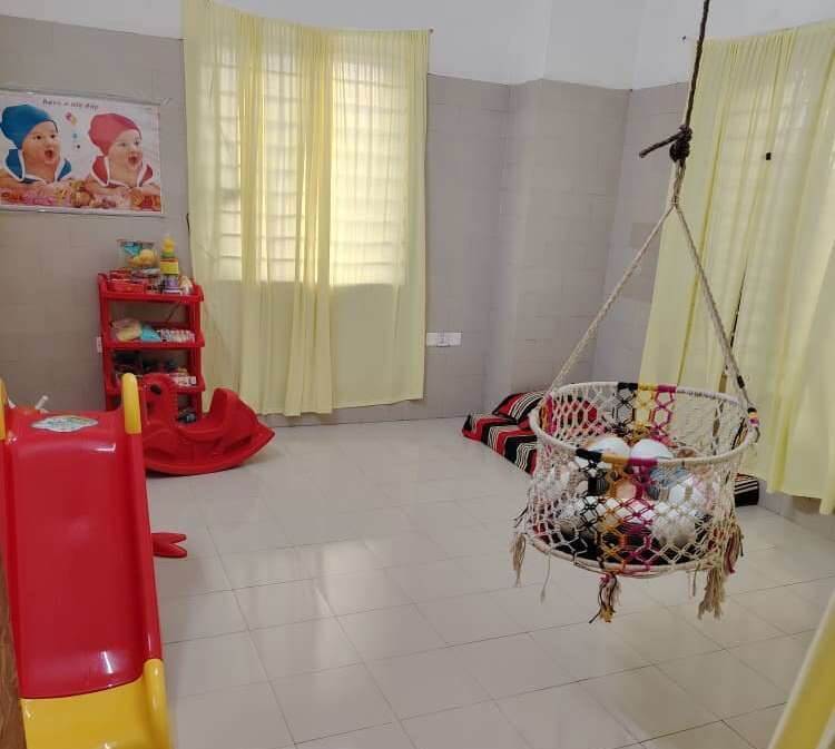Children's day care corner at the Lifestyle Centre